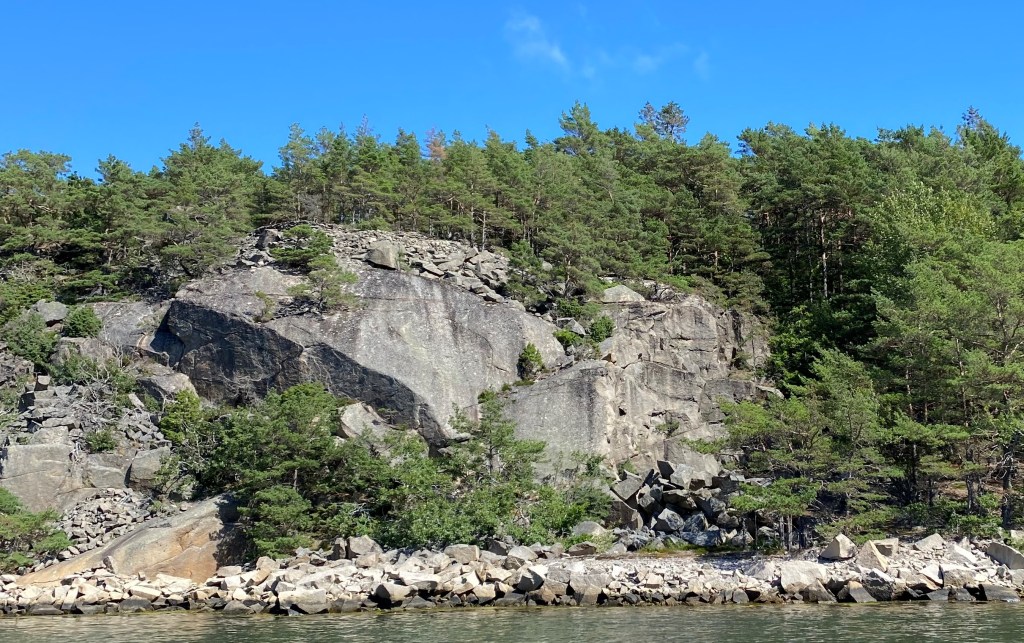 Larger site where nature has taken over