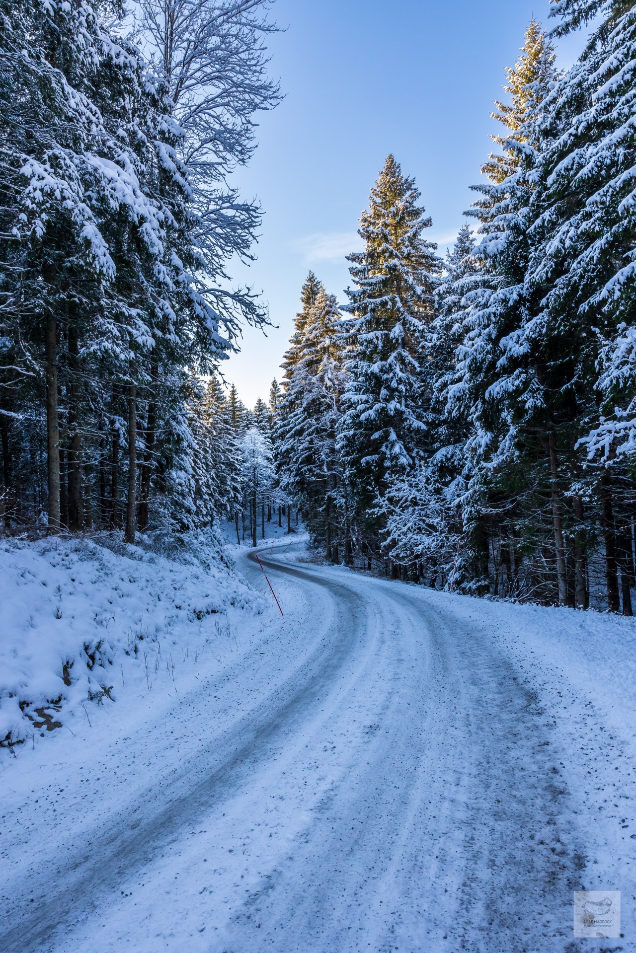 Snowy road