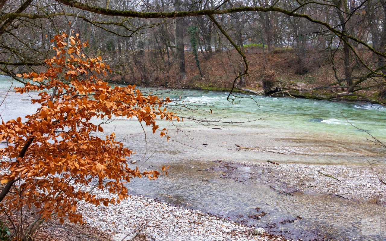Isar river walk,&nbsp;Munich